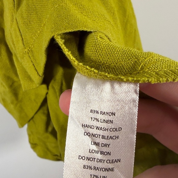 NWT Green strapless mini dress - Picture 5 of 6